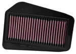 K&N High Flow Air Filter For Honda CBR 125 R 2004-2016 - Black