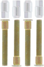 Moose Racing Wheel Stud Nut Kit For Polaris Ranger RZR 4 800 4X4 2010-2013 Front - Gold Silver