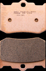 EBC Sintered HH Brake Pads For Indian Spirit 88 2002-2003 Fit Front Or Rear