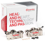 Brembo GP4-RX Upgrade Brake Caliper Kit For Ducati 1098 2007-2008 Fits Front Left And Right - Aluminium