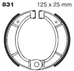 EBC G Grooved Brake Shoes For Bultaco Lobito 175 1966-1968 Fit Front Or Rear