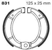 EBC G Grooved Brake Shoes For Bultaco Lobito 175 1966-1968 Fit Front Or Rear