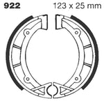 EBC Standard Brake Shoes For Gilera Arcore 125 1973-1977 Rear