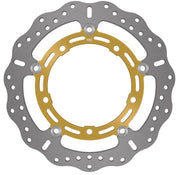 EBC Pro-Lite XC Contour Brake Disc For Kawasaki Z 900 2018-2019 Front Left - Gold/Silver/Stainless Steel