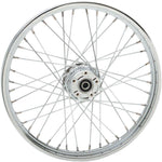 Drag Specialties Laced Wheel For Harley Davidson FXST 1450 2000-2003 21x2.15 Front - Chrome Silver