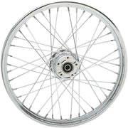 Drag Specialties Laced Wheel For Harley Davidson FXST 1450 2000-2003 21x2.15 Front - Chrome Silver