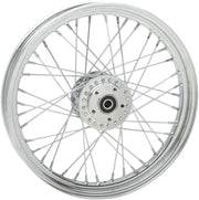 Drag Specialties Laced Wheel For Harley Davidson FXD 1450 2000-2003 19x2.5 Front - Chrome Silver