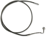 Magnum Shielding Designer Series ABS-Specific Mid Brake Hose Kit For Harley Davidson FLH 1868 2021 Middle 38 cm (15") 48.5 cm (19") - Black Black Pearl