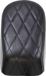 LE Pera Bare Bones Series Pillion Pad For Harley Davidson FLSB 1750 ABS 2018-2021 Diamond Stitch - Black
