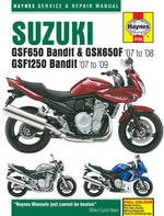 Haynes Service Manual For Suzuki GSF 1250 2007-2011