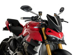Puig New Generation Sport Screen For Ducati Streetfighter V2 2022-2024 - Black