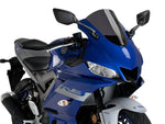 Puig R-Racer Screen For Yamaha YZF R3 2019-2024 - Dark Smoke