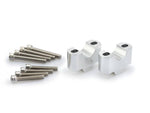 Puig 30mm Handlebar Risers For 29mm Bars For KTM 1290 Super Adventure R 2021-2024 - Silver