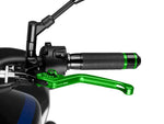 Puig Fixed V3 Clutch Lever For Ducati 1098 2007-2008 - Green With Green Selector