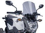 Puig Touring Plus Screen For Honda NC700 S 2012-2013 - Black