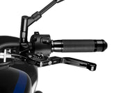 Puig Extendable Folding V3 Clutch Lever For Ducati 1098 2007-2008 - Black Extender With Black Selector