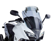 Puig Touring Screen With Extender For Honda CBF1000 F 2010-2016 - Light Smoke