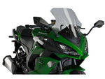Puig Racing Screen For Kawasaki Ninja 1000 SX 2020-2024 - Light Smoke