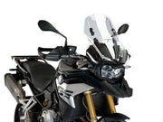 Puig Adjustable Touring Screen For BMW F750 GS 2018-2024 - Clear