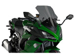 Puig Racing Screen For Kawasaki Ninja 1000 SX 2020-2024 - Dark Smoke