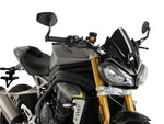 Puig New Generation Sport Screen For Triumph Speed Triple 1200 RS 2021-2025 - Black