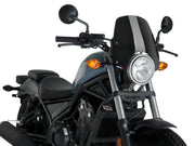Puig New Generation Sport Screen For Honda CMX500 Rebel 2017-2025 - Black