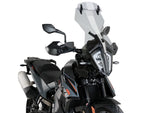 Puig Touring Screen With Extender For KTM 790 Adventure 2019-2020 - Light Smoke