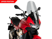 Puig Touring Screen For Moto Guzzi Stelvio 2024-2025 - Light Smoke