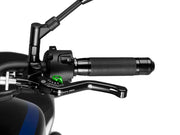 Puig Short V3 Clutch Lever For Ducati 1098 2007-2008 - Black With Green Selector