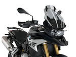 Puig Touring Screen With Extender For BMW F750 GS 2018-2024 - Light Smoke