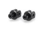 Puig Footpeg Adaptors For Yamaha MT-03 2016-2025 - Black