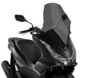 Puig V-Tech Line Touring Screen For Honda PCX 125 2021-2024 - Dark Smoke