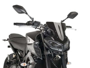 Puig New Generation Sport Screen For Yamaha MT-09 2017-2020 - Black