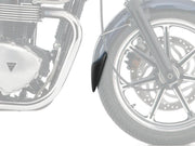 Puig Front Fender Extender For Triumph Bonneville 2009-2015 - Black