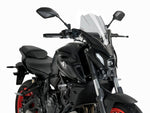 Puig New Generation Touring Screen For Yamaha MT-07 2021-2024 - Light Smoke