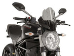 Puig New Generation Touring Screen For Ducati Monster 1200 2014-2020 - Light Smoke
