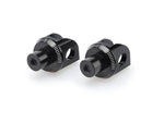 Puig Footpeg Adaptors For Kawasaki ER6-F 2006-2016 - Black