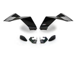 Puig Downforce Spoilers For Yamaha YZF R1 2020-2025 - Black