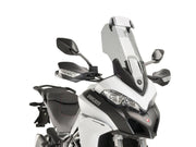 Puig Touring Screen With Extender For Ducati Multistrada 1200 2015-2017 - Light Smoke
