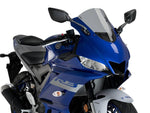 Puig R-Racer Screen For Yamaha YZF R3 2019-2024 - Light Smoke