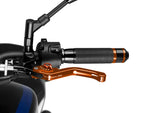 Puig Short V3 Clutch Lever For Ducati 1098 2007-2008 - Orange With Orange Selector