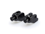 Puig Footpeg Adaptors For Triumph Scrambler 1200 XC 2019-2023 - Black