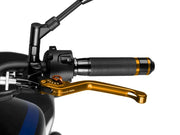 Puig Fixed V3 Clutch Lever For Ducati 1098 2007-2008 - Gold With Orange Selector
