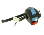 101 Octane Switch Assembly with Brake Lever For Sachs 49ER 50 2006-2008 Left - Black