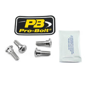 Pro Bolt Stainless Steel Brake Disc Mounting Bolt Kit For Honda CB500 1996-2003 - Silver