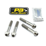 Pro Bolt Standard Titanium Brake Caliper Mount Kit For Ducati 1098 2007-2008 Front - Silver