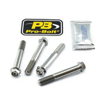 Pro Bolt Titanium Standard Brake Caliper Mount Kit For Suzuki DL 1000 ABS 2017-2020 Front - Silver
