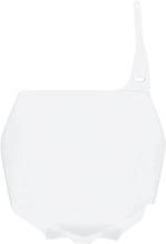 UFO Front Number Board For Suzuki RM125 2001-2012 - White