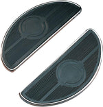 Drag Specialties Floorboards For Harley Davidson FL 1200 1974-1976 - Black Chrome