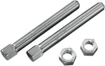 Drag Specialties Rear Chain Adjuster Bolts For Harley Davidson F 1200 1946-1952 - Chrome